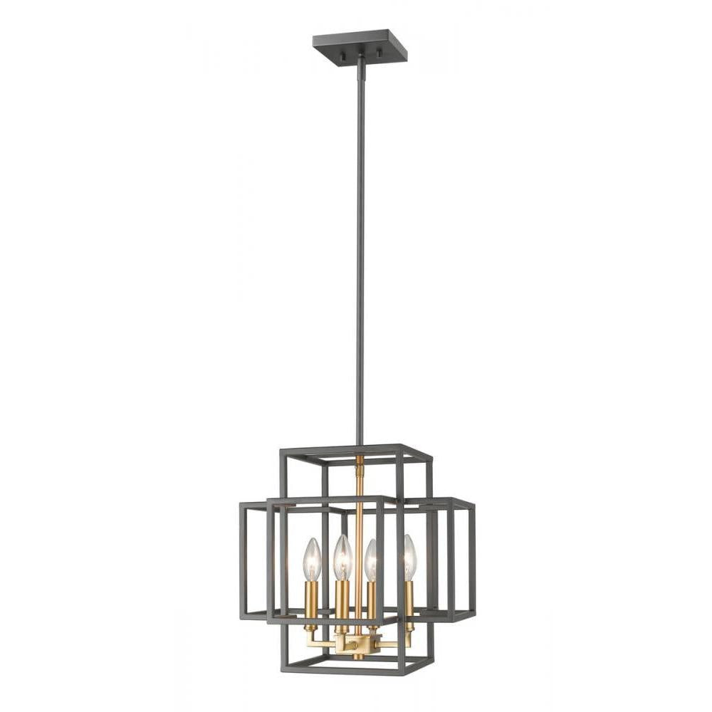 Z-Lite Lighting 454-14BRZ-OBR Pendant Contemporary - Brass