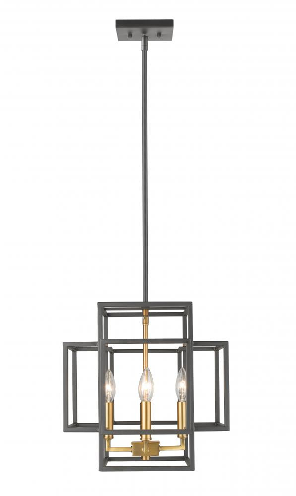 Z-Lite Lighting 454-14BRZ-OBR Pendant Contemporary - Brass