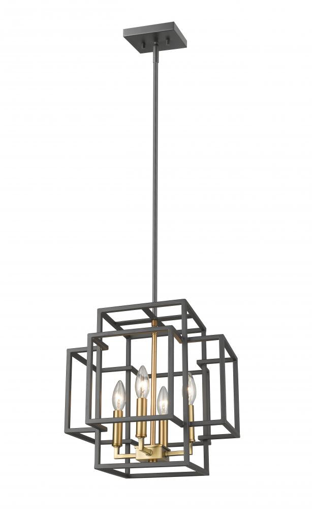 Z-Lite Lighting 454-14BRZ-OBR Pendant Contemporary - Brass