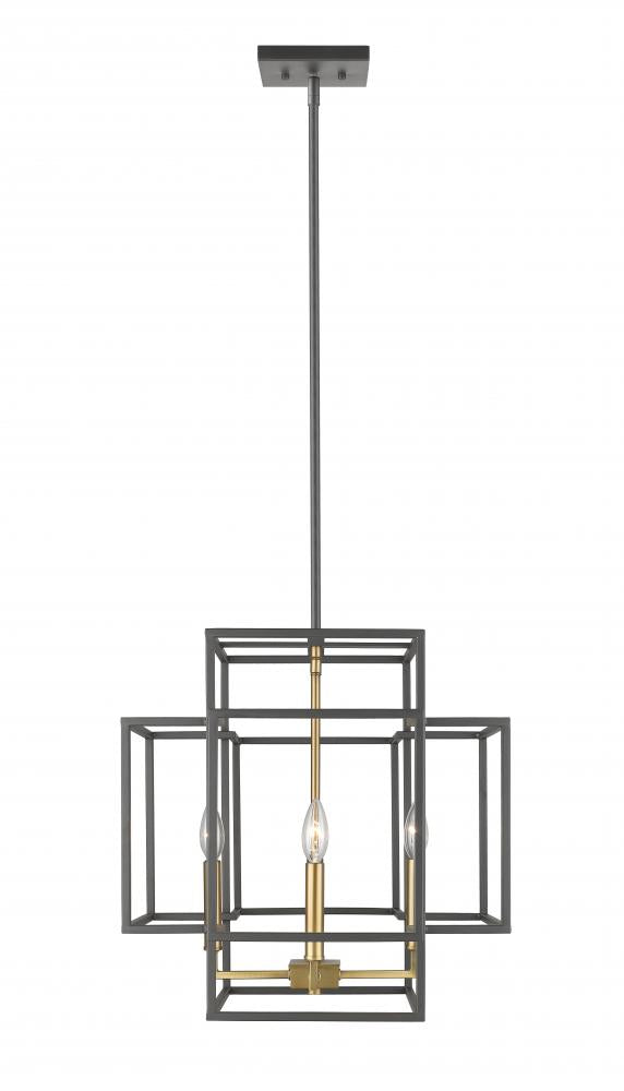 Z-Lite Lighting 454-18BRZ-OBR Chandelier Contemporary - Brass