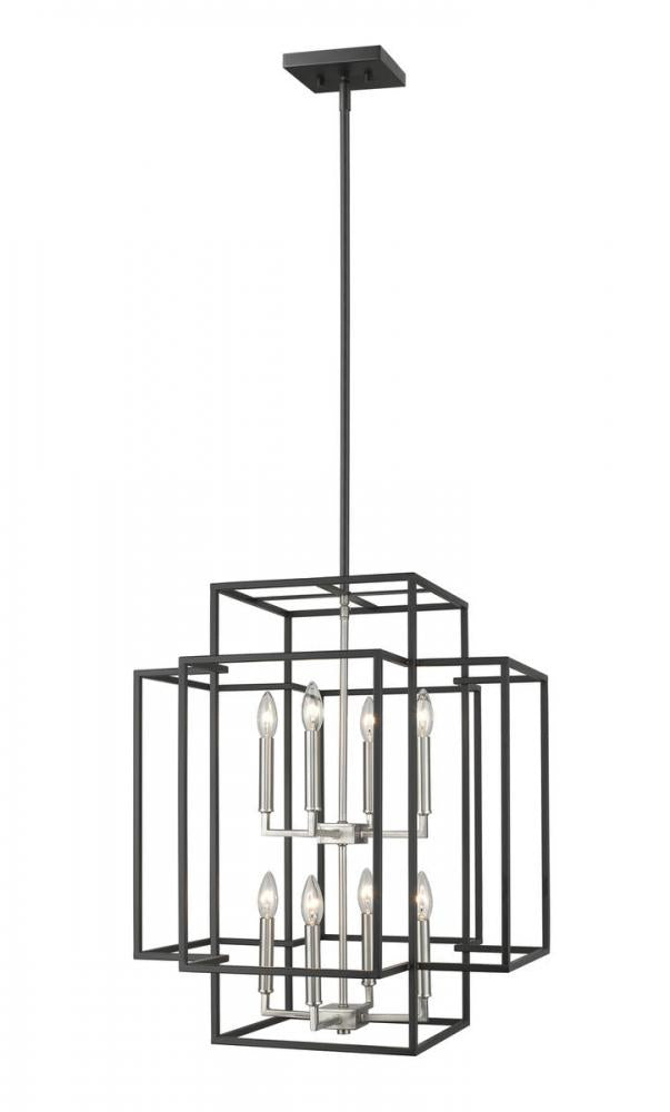 Z-Lite Lighting 454-28BK-BN Chandelier Contemporary - Nickel