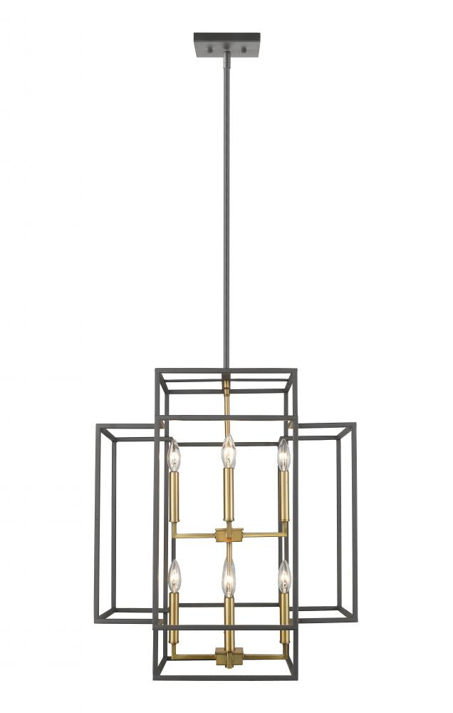 Z-Lite Lighting 454-28BRZ-OBR Chandelier Contemporary - Brass