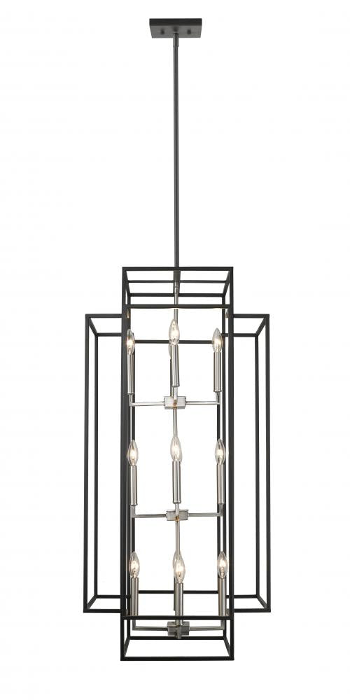 Z-Lite Lighting 454-42BK-BN Chandelier Contemporary - Nickel