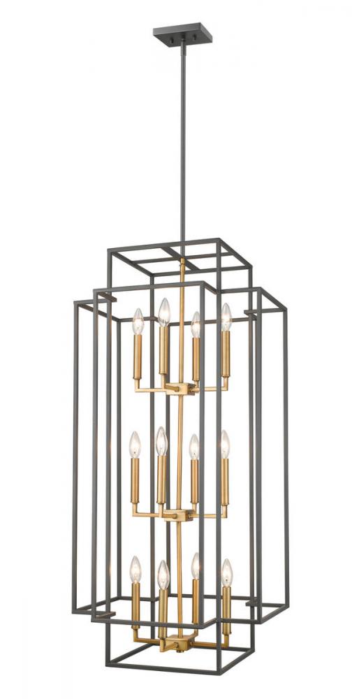 Z-Lite Lighting 454-42BRZ-OBR Chandelier Contemporary - Brass