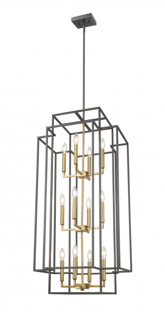 Z-Lite Lighting 454-42BRZ-OBR Chandelier Contemporary - Brass