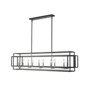 10 Light Linear Chandelier