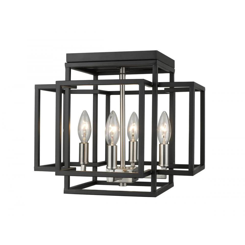4 Light Flush Mount Light