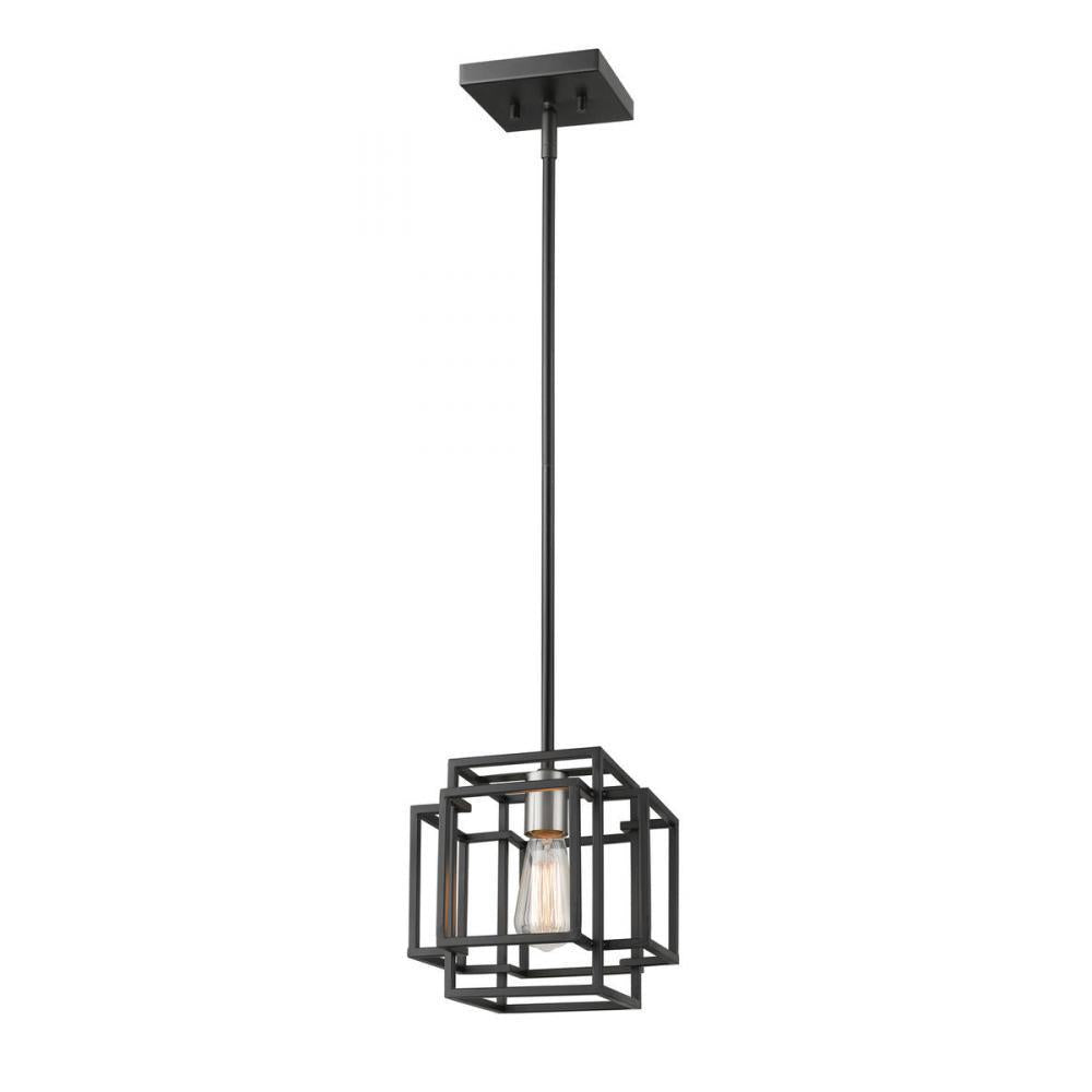Z-Lite Lighting 454MP-BK-BN Pendant Contemporary - Nickel