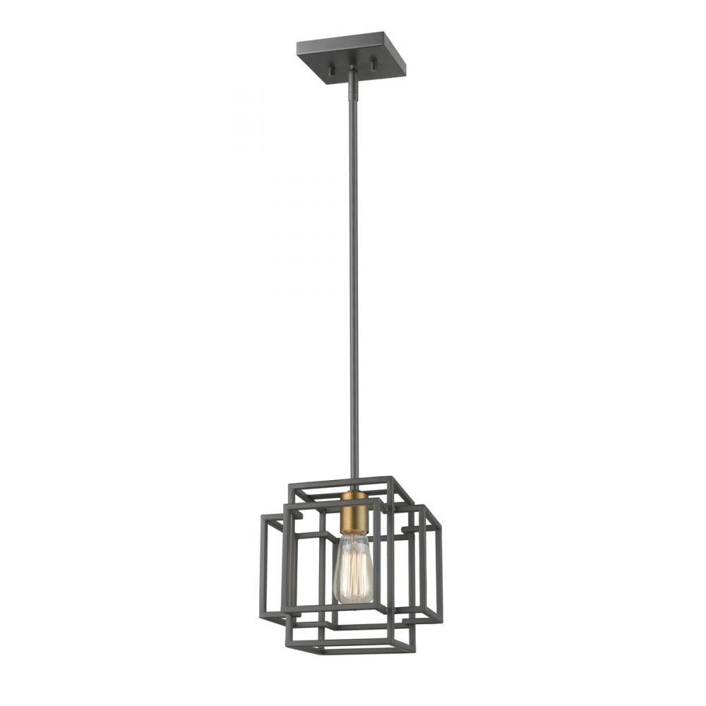 Z-Lite Lighting 454MP-BRZ-OBR Pendant Contemporary - Brass