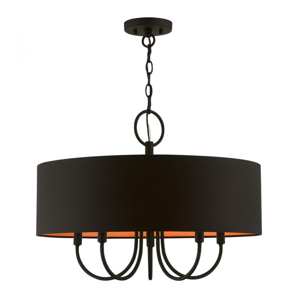 Livex Lighting SENTOSA 45615-04 Pendant Transitional - Black