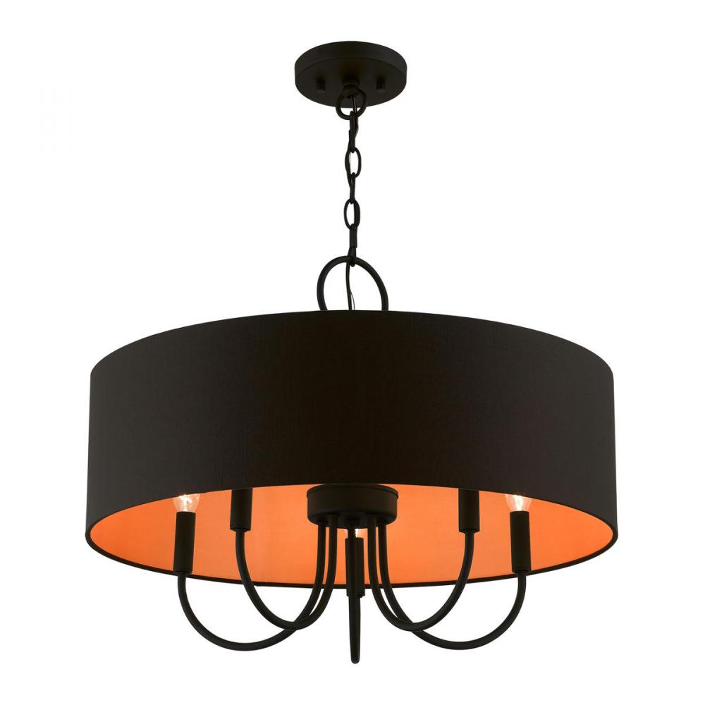 Livex Lighting SENTOSA 45615-04 Pendant Transitional - Black