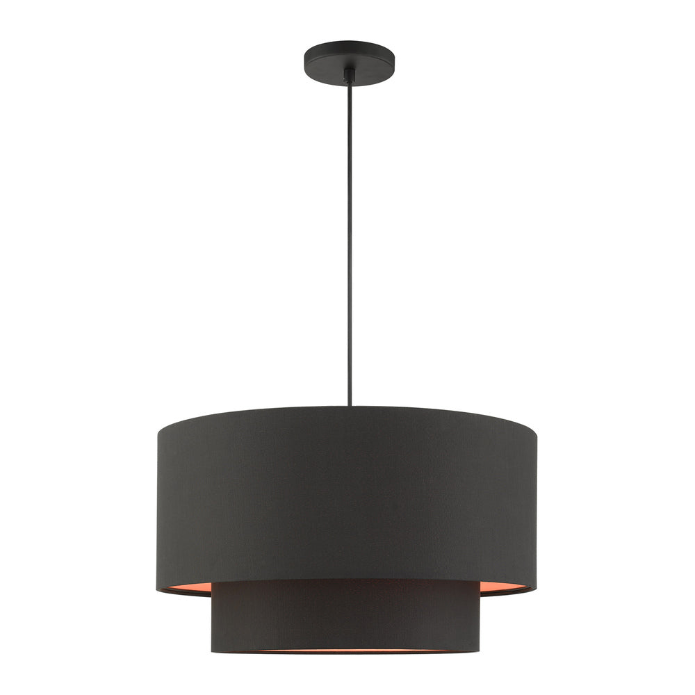 Livex Lighting SENTOSA 45618-04 Pendant Casual - Black