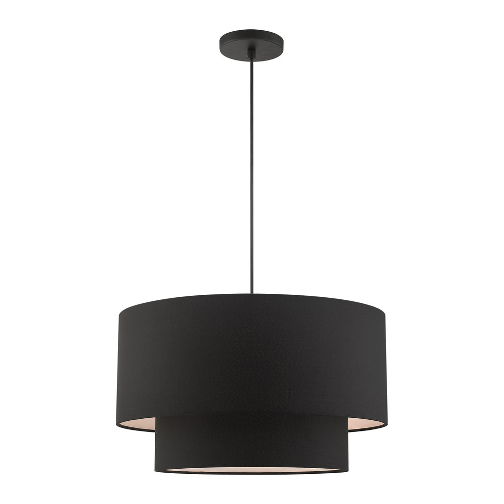 Livex Lighting BAINBRIDGE 45668-04 Pendant Casual - Black