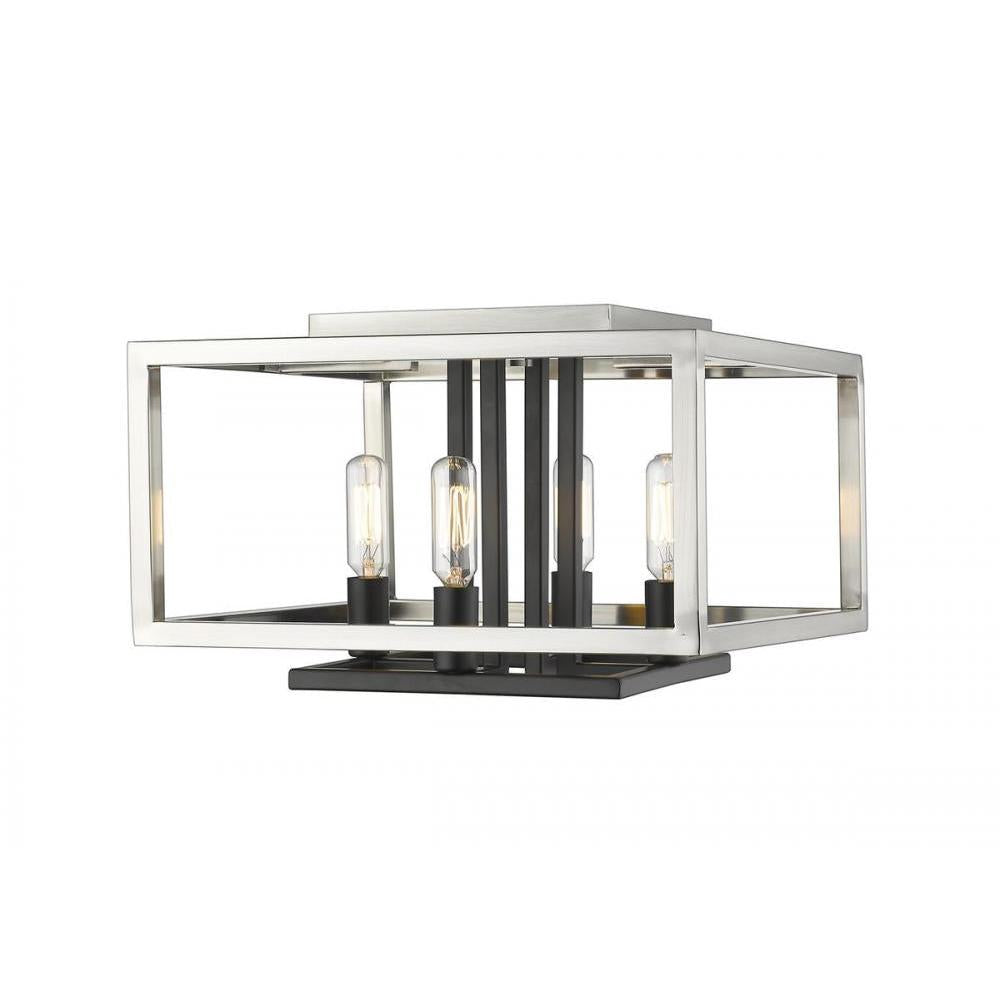 4 Light Flush Mount Light
