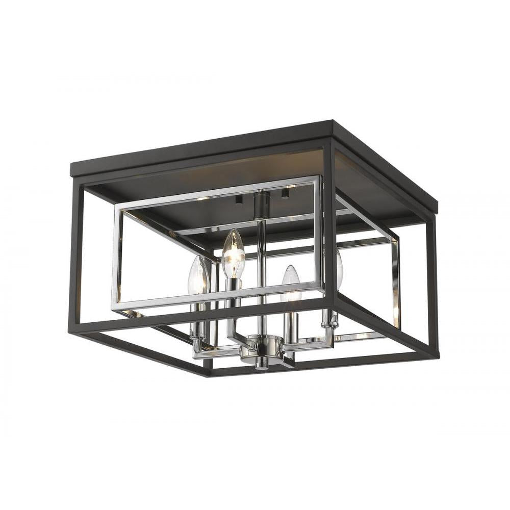 4 Light Flush Mount Light