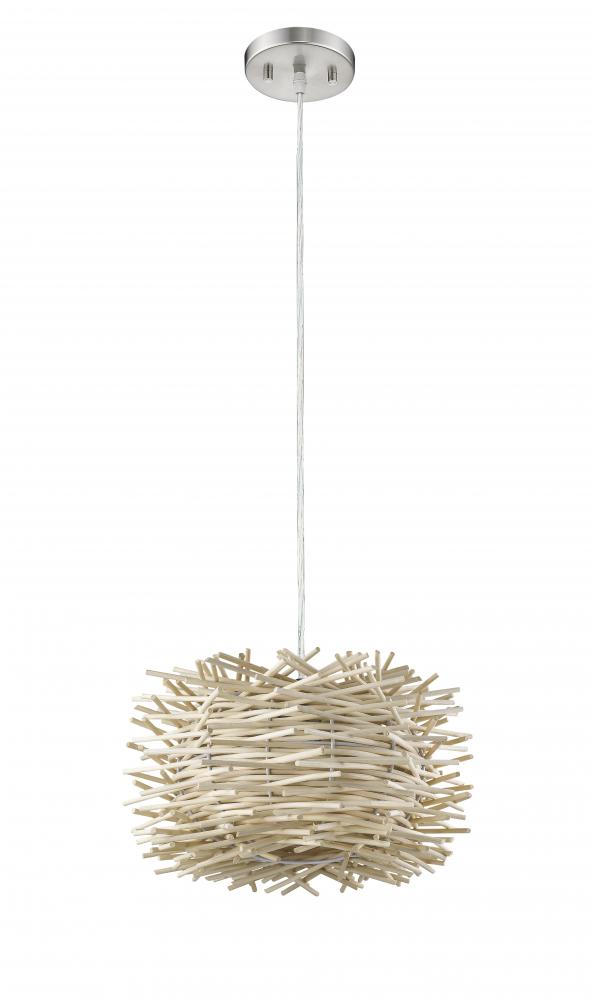 Z-Lite Lighting 459-12NAT Pendant Contemporary - Nickel