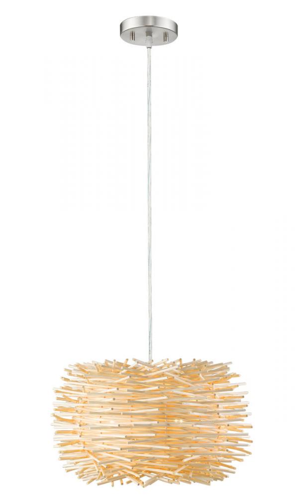 Z-Lite Lighting 459-16NAT Pendant Contemporary - Nickel