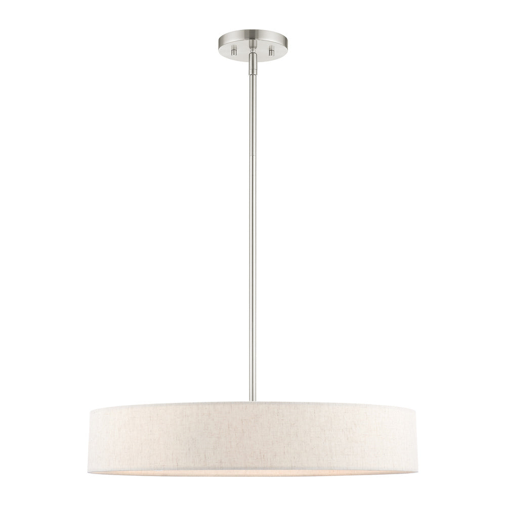 Livex Lighting VENLO 46034-91 Pendant Contemporary - Brushed Nickel