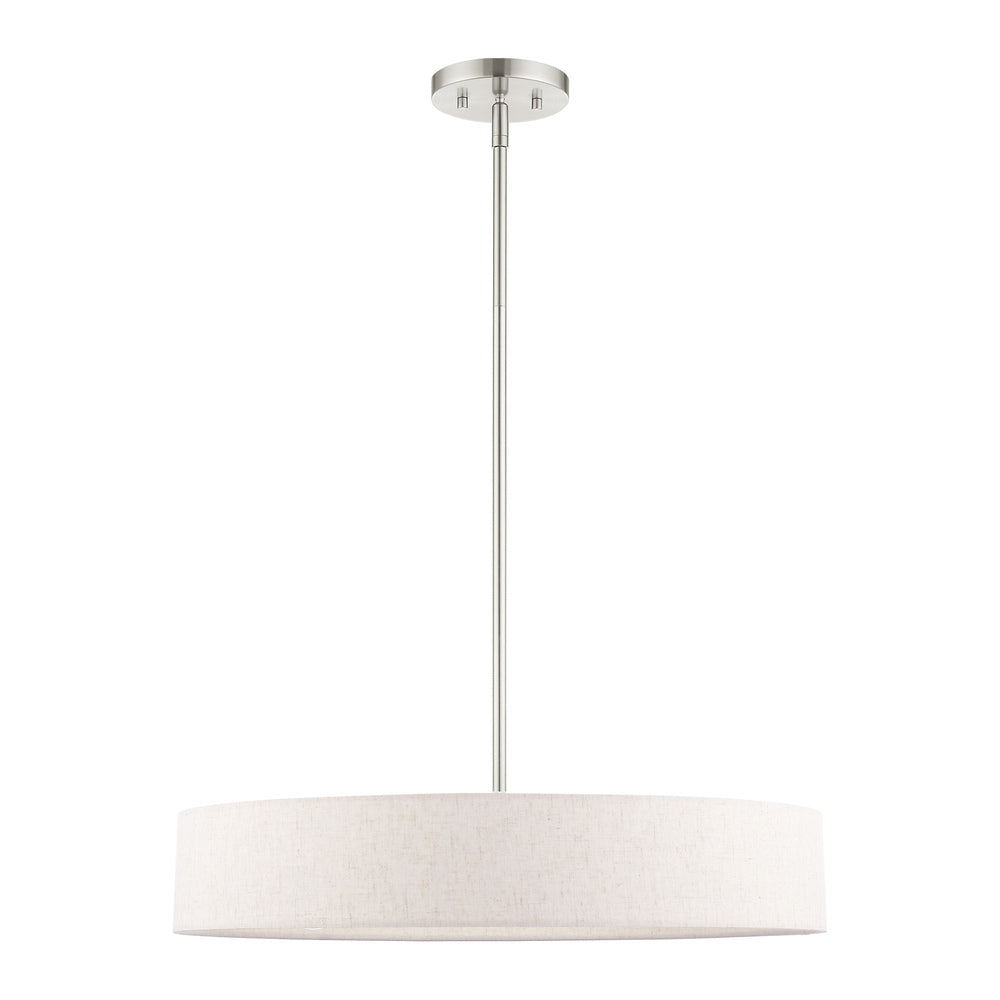 Livex Lighting VENLO 46034-91 Pendant Contemporary - Brushed Nickel