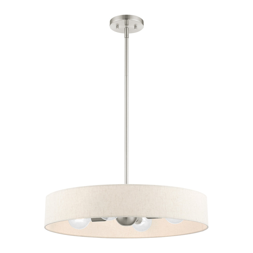 Livex Lighting VENLO 46034-91 Pendant Contemporary - Brushed Nickel