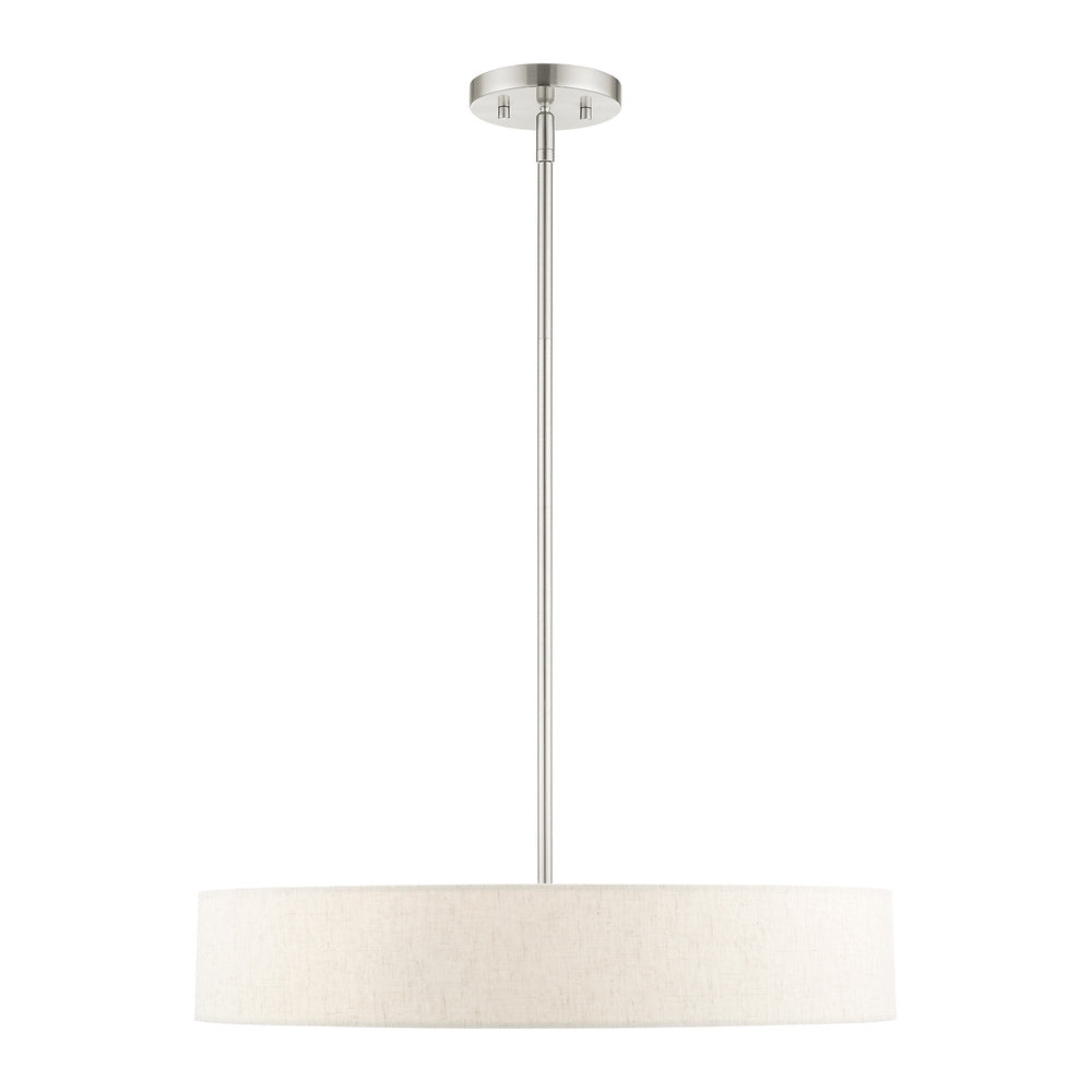 Livex Lighting VENLO 46034-91 Pendant Contemporary - Brushed Nickel