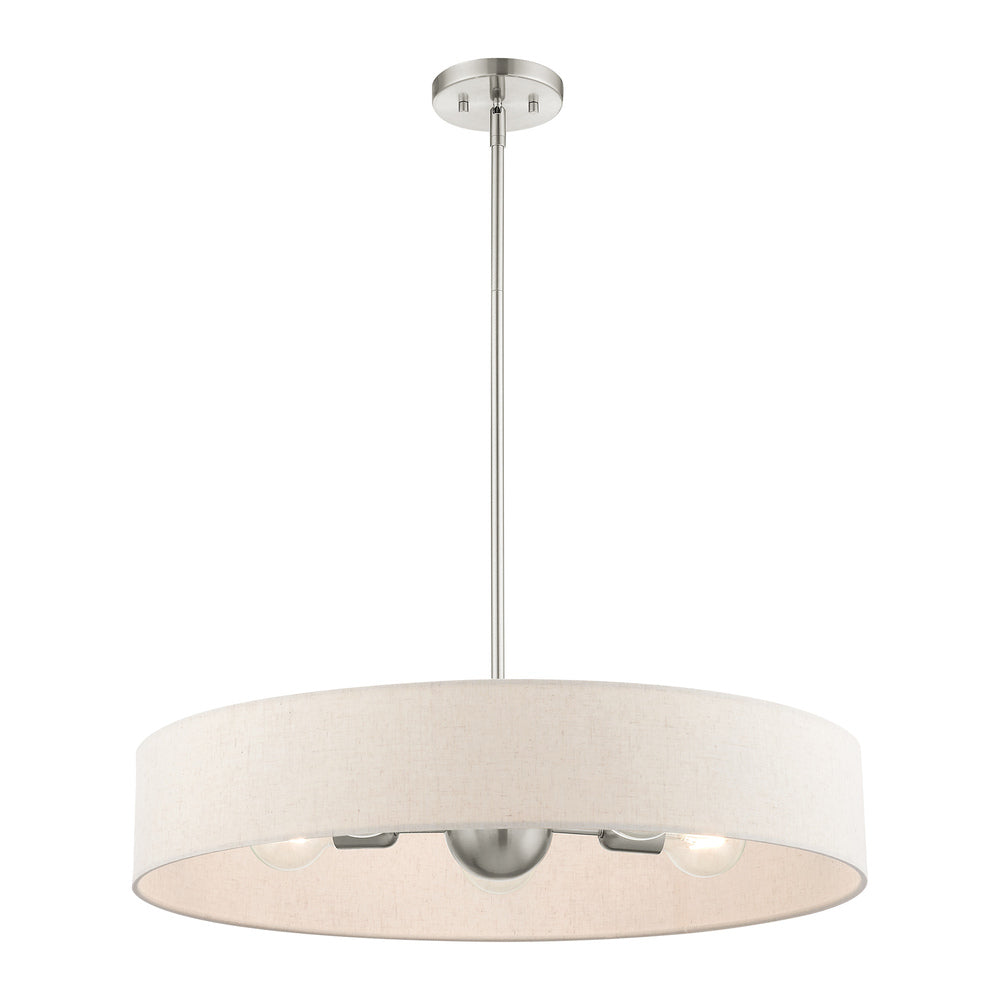 Livex Lighting VENLO 46035-91 Pendant Contemporary - Brushed Nickel