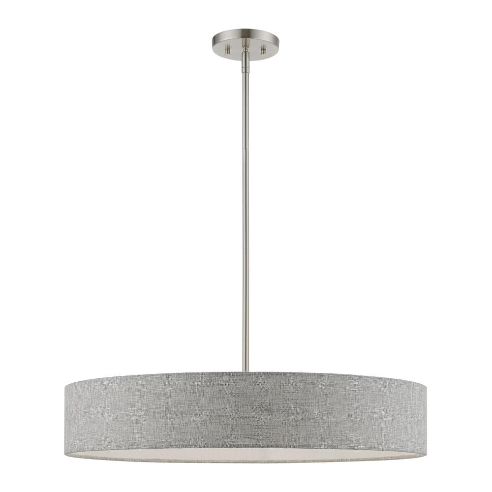 Livex Lighting 46145-91 Pendant Traditional - Nickel