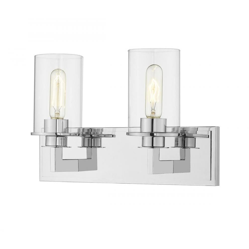 2 Light Vanity-Clear