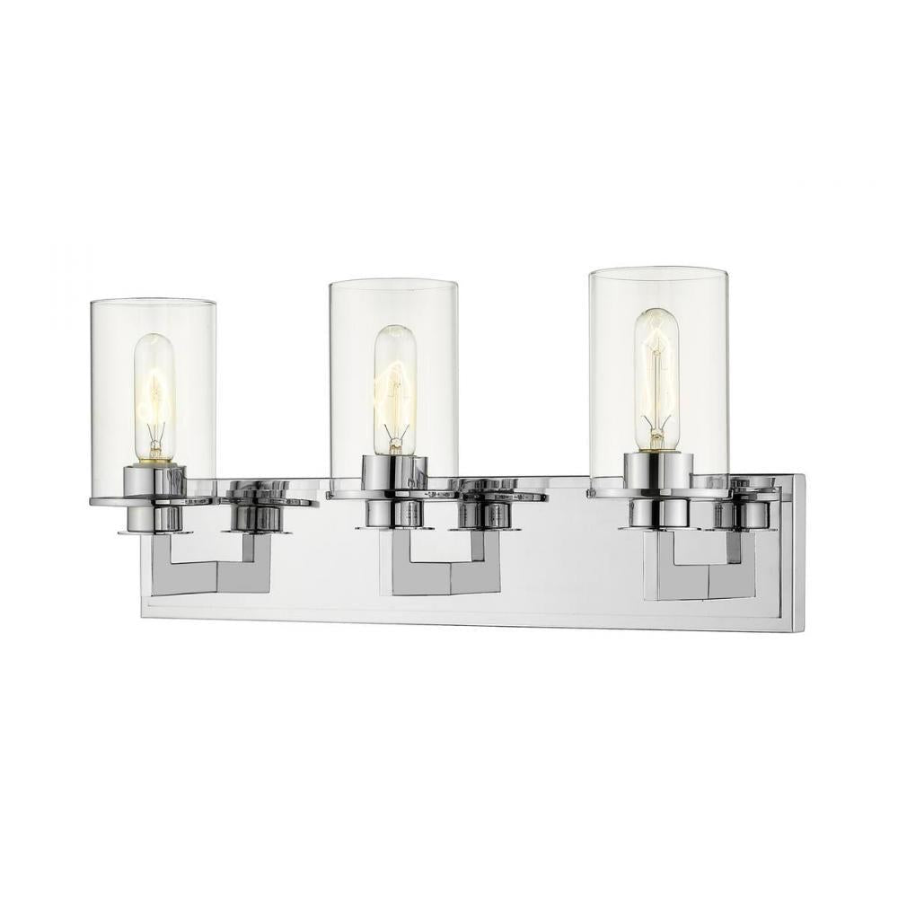 3 Light Vanity-Clear