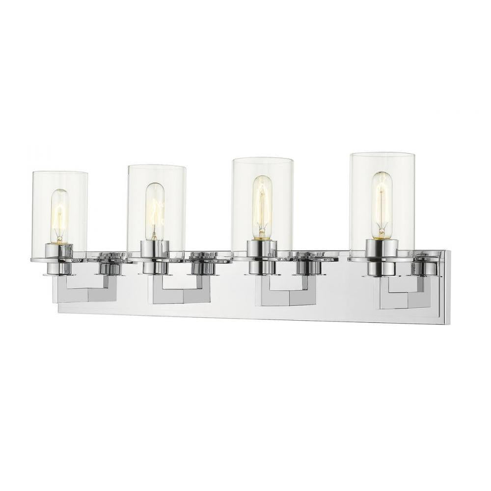 4 Light Vanity-Clear