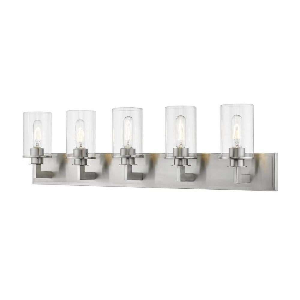 5 Light Vanity-Clear