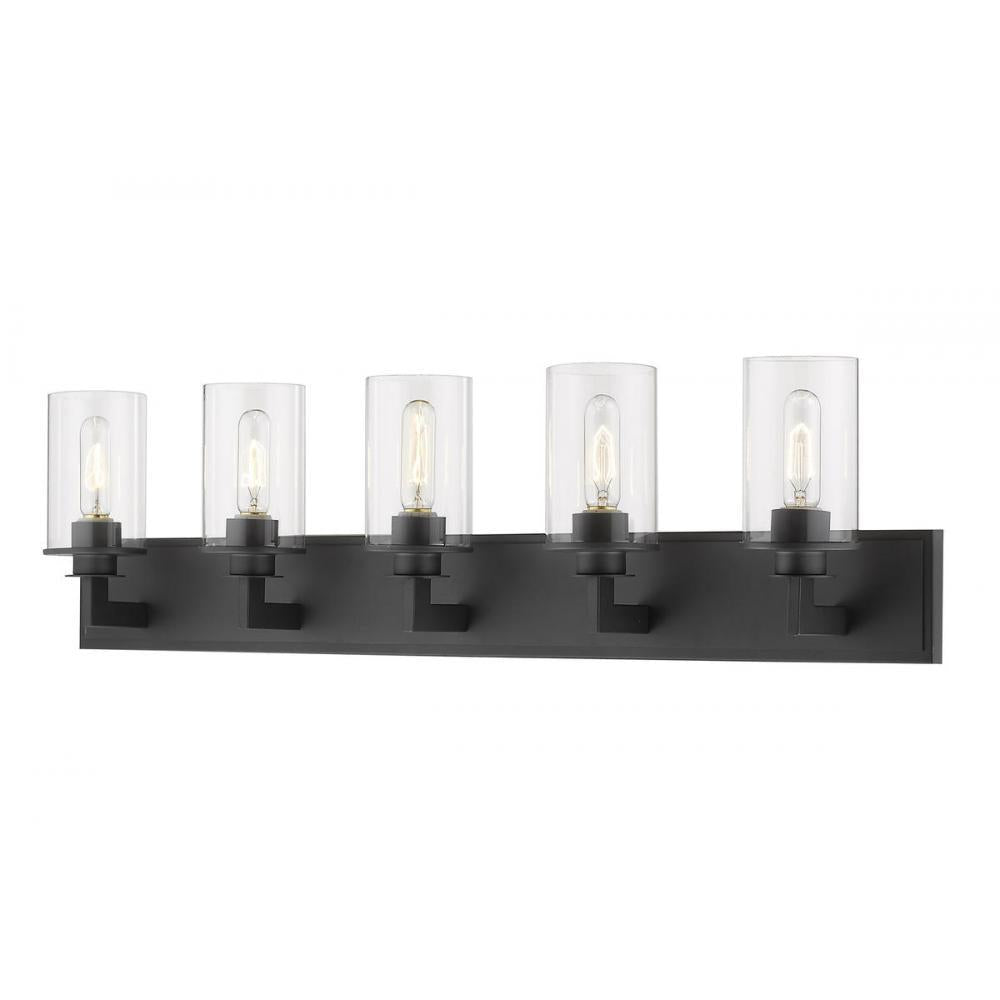 5 Light Vanity-Clear