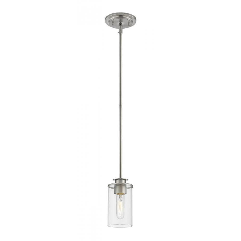 1 Light Pendant-Clear