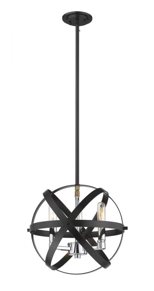 Z-Lite Lighting 463-12HBK-CH Pendant Contemporary - Chrome