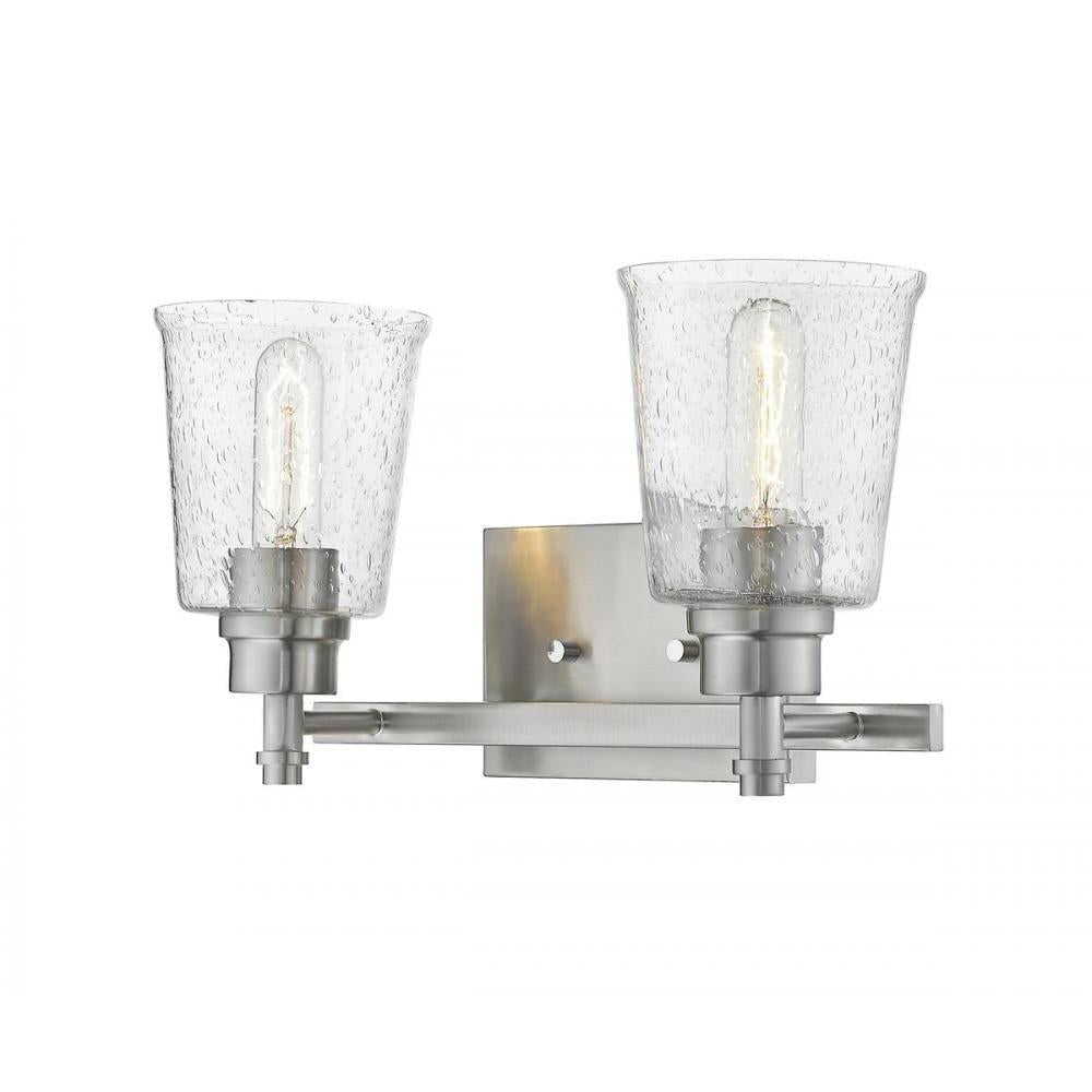 2 Light Vanity-Clear Seedy