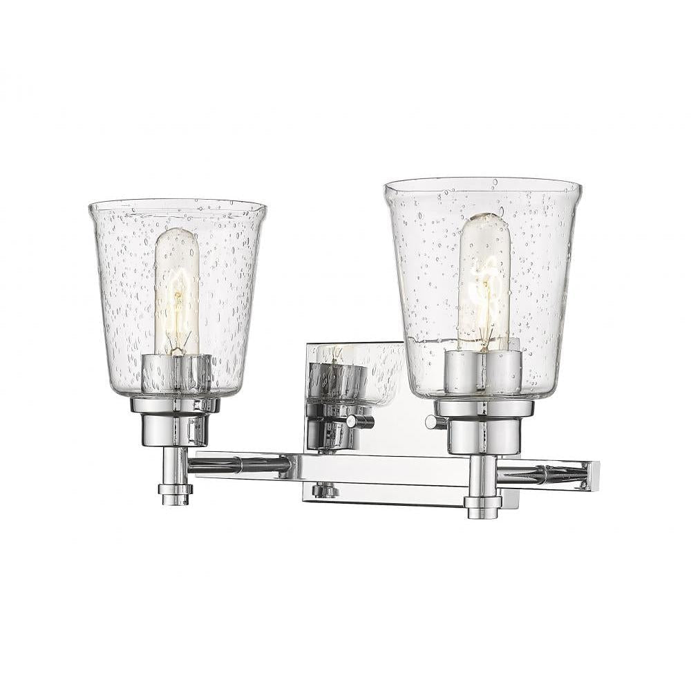 2 Light Vanity-Clear Seedy