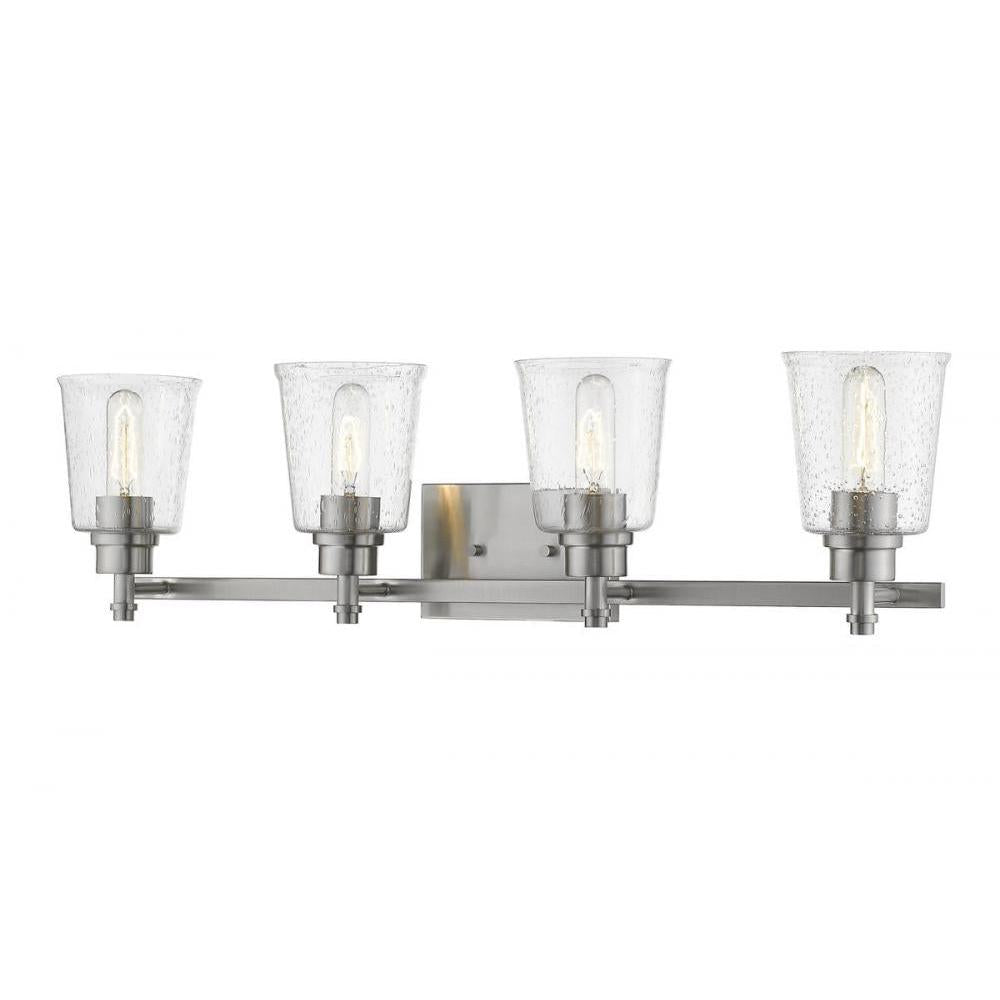 4 Light Vanity-Clear Seedy