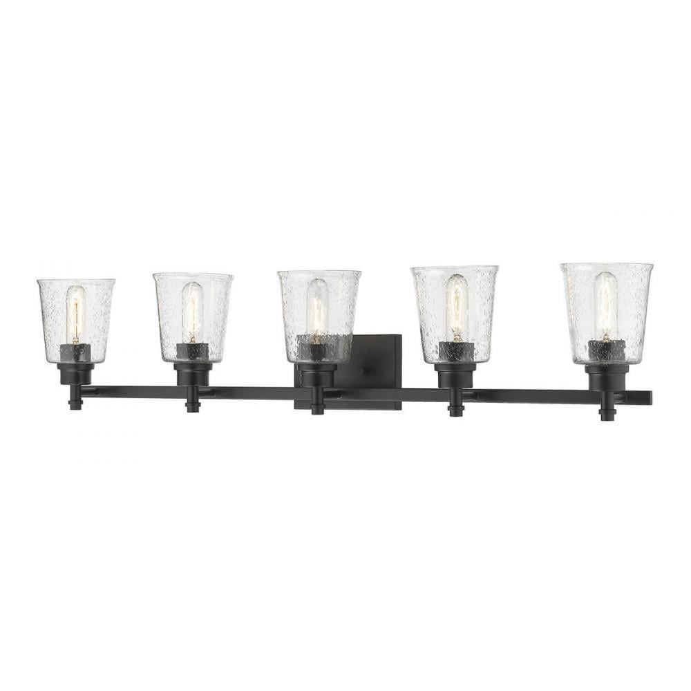 5 Light Vanity-Clear Seedy