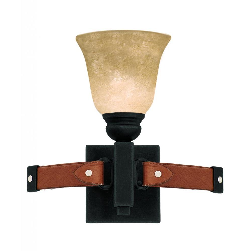 Rodeo 1 Light Luxury Crystal – Black