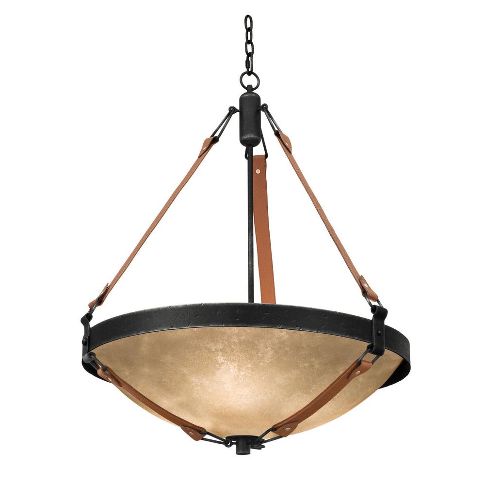 Rodeo Drive 30 Inch Wall Sconce – Black – 4647B/ECRU