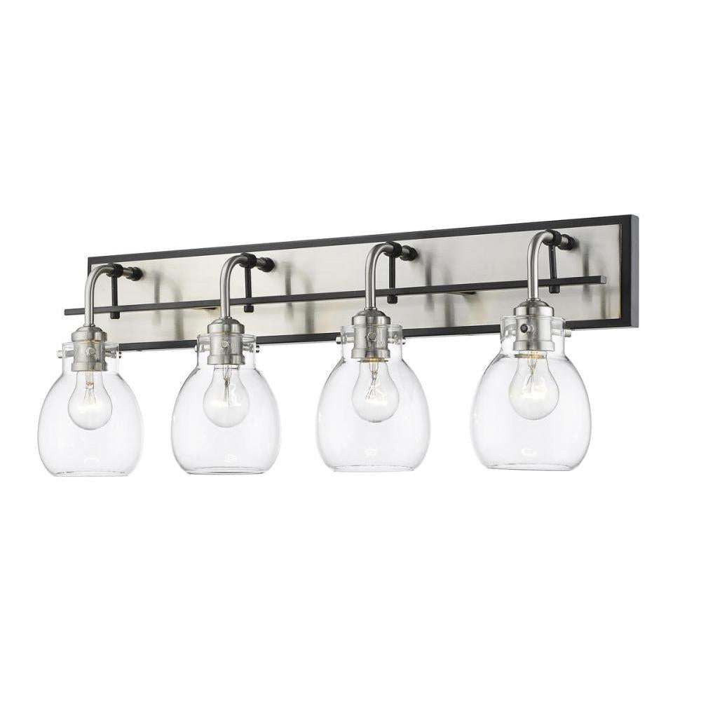 4 Light Vanity-Clear