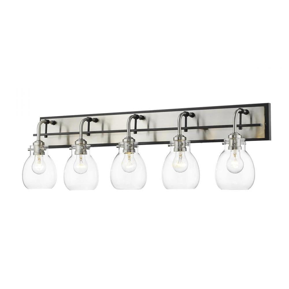 5 Light Vanity-Clear