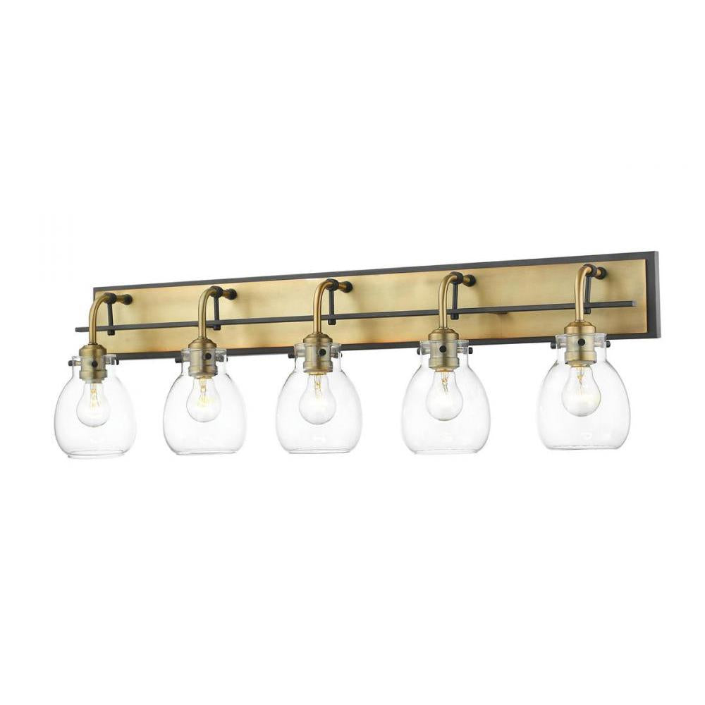5 Light Vanity-Clear