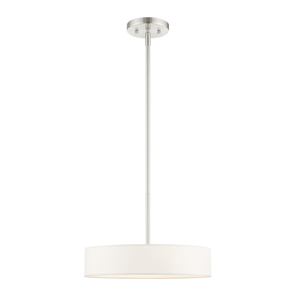 Livex Lighting VENLO 46923-91 Pendant Contemporary - Brushed Nickel