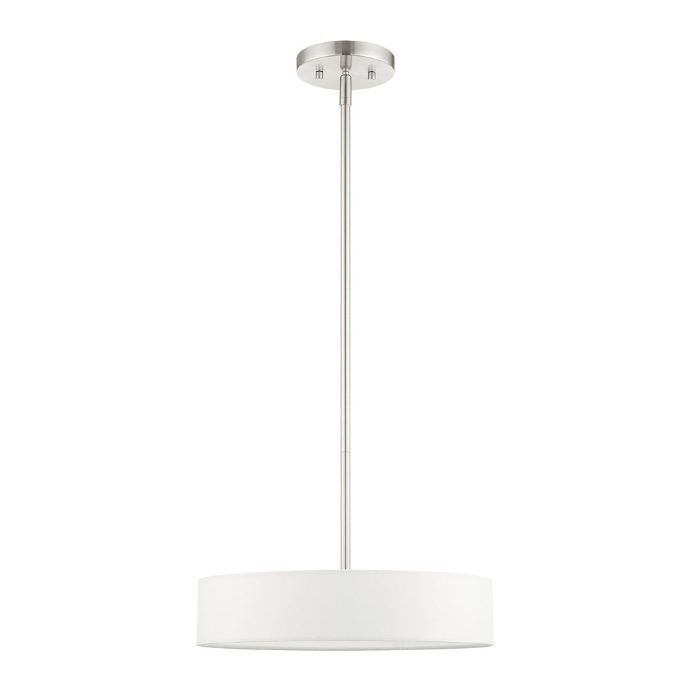 Livex Lighting VENLO 46923-91 Pendant Contemporary - Brushed Nickel