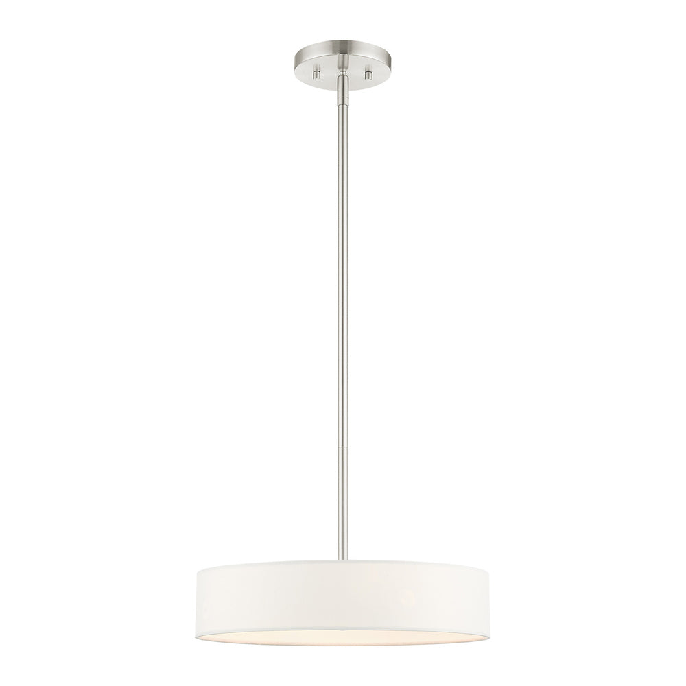 Livex Lighting VENLO 46923-91 Pendant Contemporary - Brushed Nickel