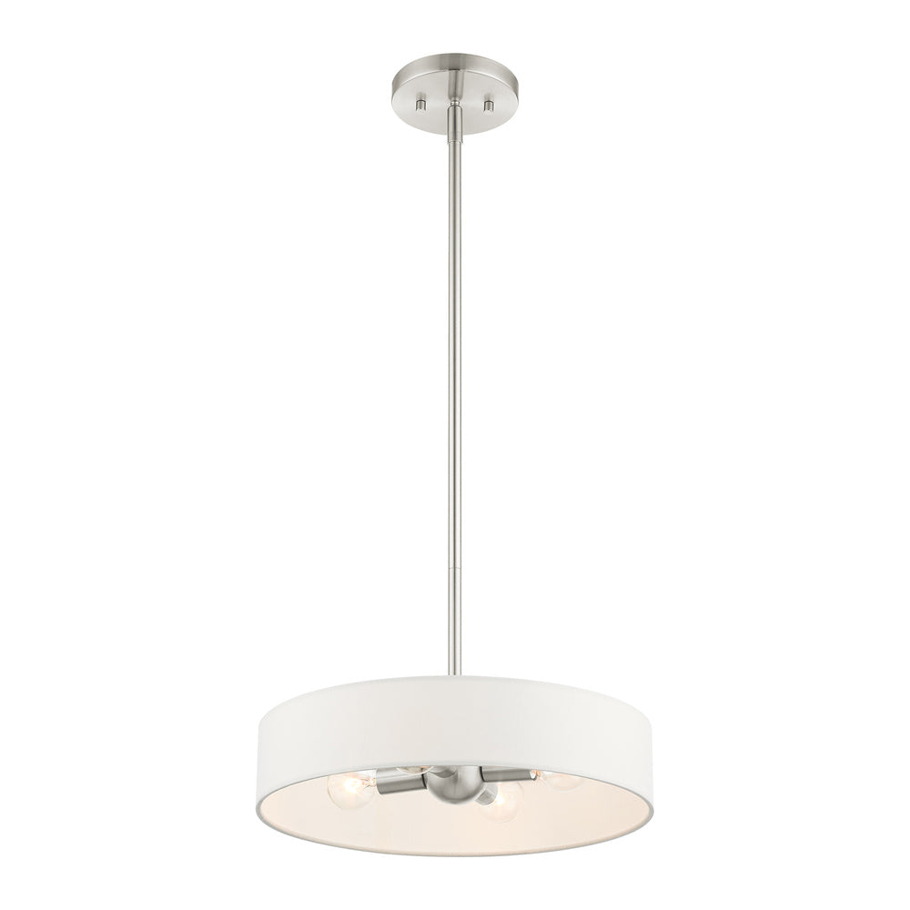 Livex Lighting VENLO 46923-91 Pendant Contemporary - Brushed Nickel