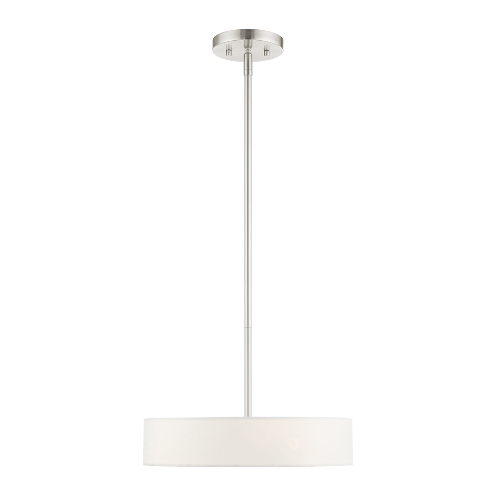 Livex Lighting VENLO 46923-91 Pendant Contemporary - Brushed Nickel