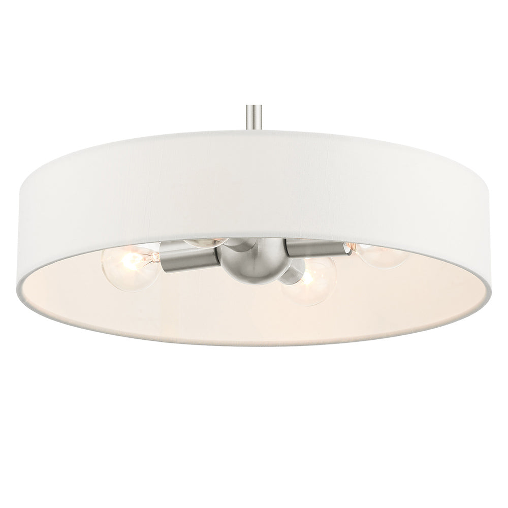 Livex Lighting VENLO 46923-91 Pendant Contemporary - Brushed Nickel