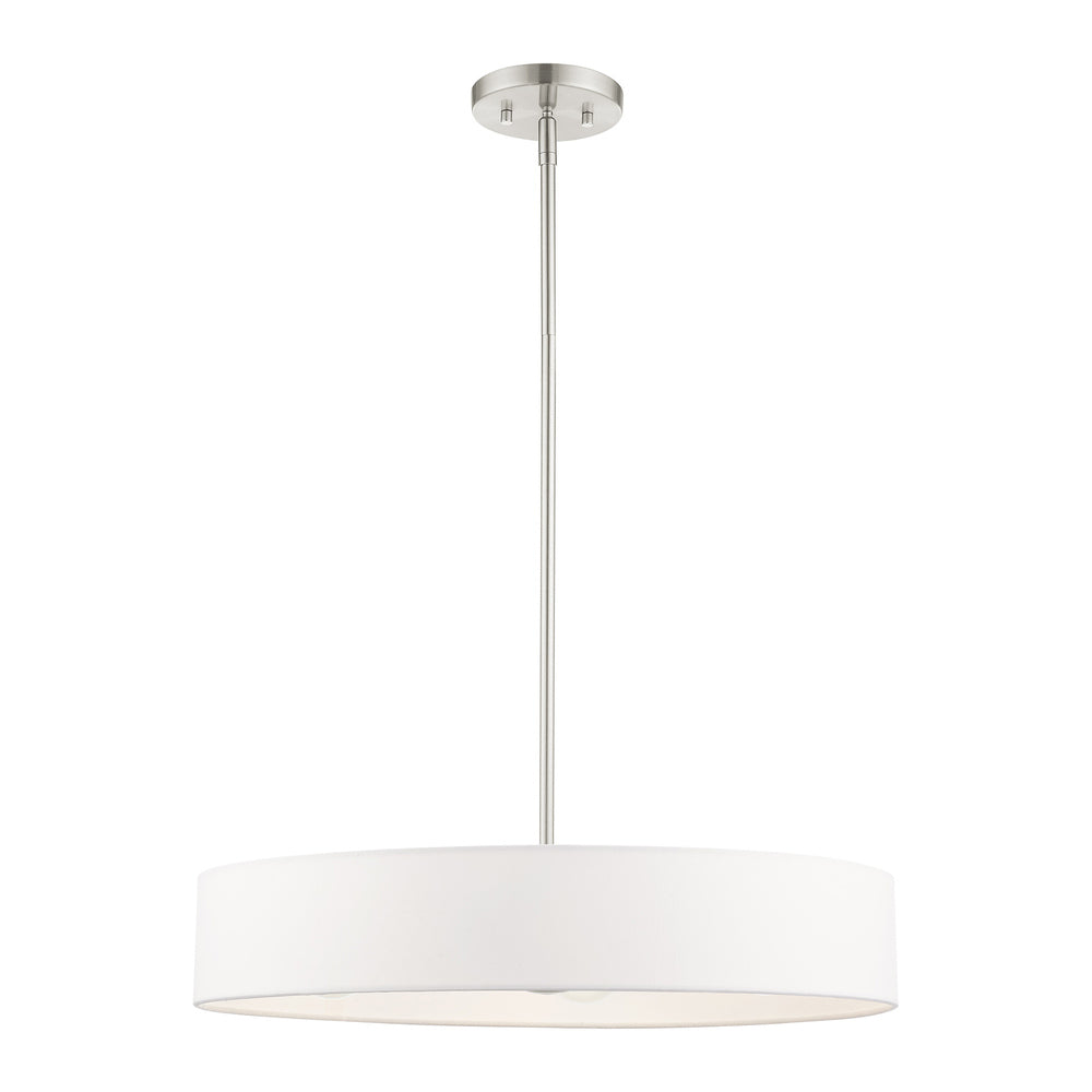 Livex Lighting VENLO 46924-91 Pendant Contemporary - Brushed Nickel